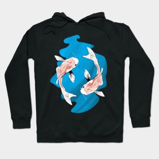 Koi Fish Carp Zen Hoodie